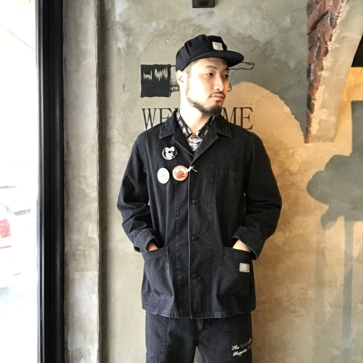 楽天市場】残りM・Lサイズのみ WEIRDO WOOVER - COAT (BLACK 