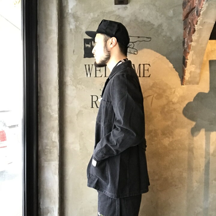 楽天市場】残りM・Lサイズのみ WEIRDO WOOVER - COAT (BLACK 