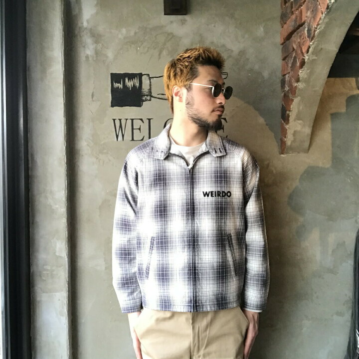 楽天市場】残りMサイズのみ WEIRDO ROAD FREAK - JACKET (CHECK/BLACK 