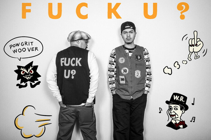 楽天市場】残りLサイズのみ WEIRDO FUCK U? - PANTS (BLACK 