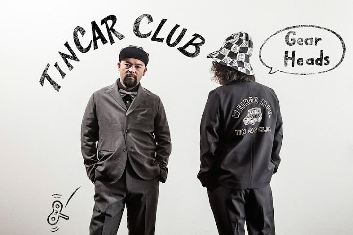 楽天市場】残りS・Mサイズのみ WEIRDO TIN CAR CLUB - JACKET (BLACK 