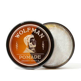 グラッドハンド ウルフマン バーバー 水性ポマード スモーキーバニラの香り 120g GLADHAND WOLFMAN - POMADE "SMOKY VANILLA" GANGSTERVILLE ギャングスタービル WEIRDO ウィアード OLD CROW オールドクロウ