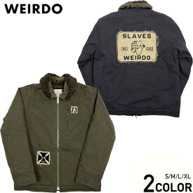 ウィアード デッキジャケット メンズ アウター WEIRDO SLAVES - DECK JACKET GLADHAND グラッドハンド GANGSTERVILLE ギャングスタービル OLD CROW オールドクロウ