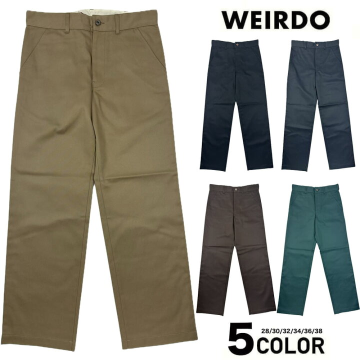 楽天市場】ウィアード ワークパンツ メンズ チノパン WEIRDO WIND UP 