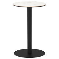 【法人限定】 リスタ カフェテーブル セラミック 丸形 Φ450 幅450×奥行450×高さ731 ホワイトマーブル …