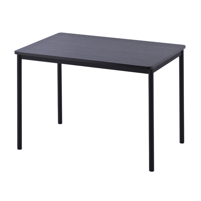 丸角が優しいデザインの多目的テーブル 新品 送料無料 アールエフヤマカワ ラディーRFシンプルテーブル ダーク RFSPT-1070DB W1000xD700 業界No.1