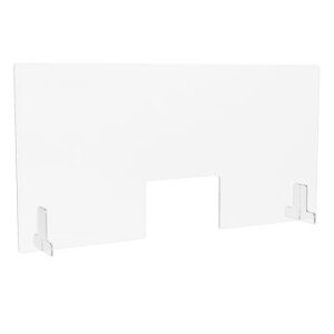 机上アクリルパネル透明 窓付き W1200×H600 AFP-1260