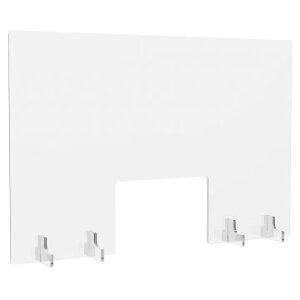 アクリル衝立 窓付き W900×H600mm AP-9060