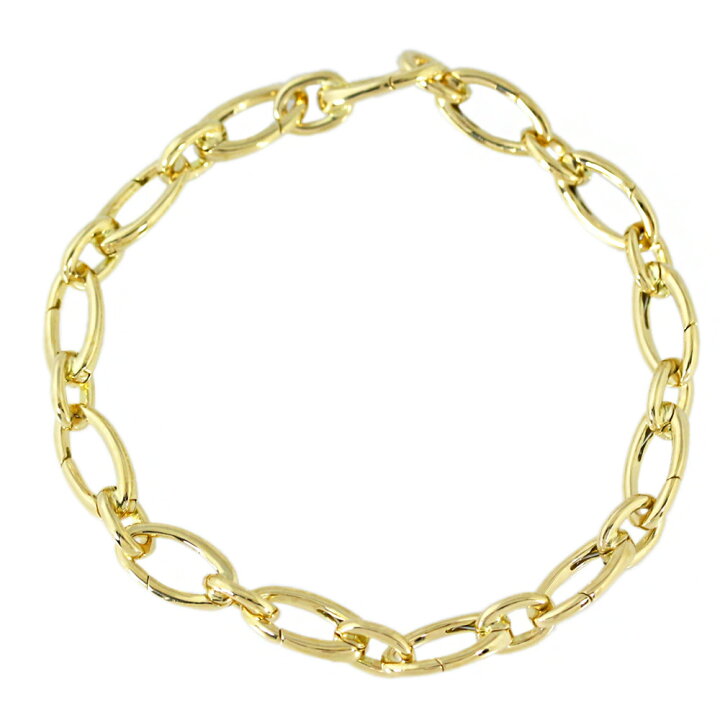 楽天市場】ティファニー リンク クラスプ チェーンブレスレット/K18YG  