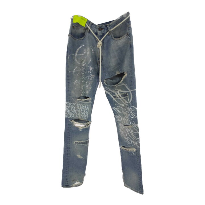楽天市場】オフホワイト EV BRAVADO（エブブラバド）Slim Denim Pant W 