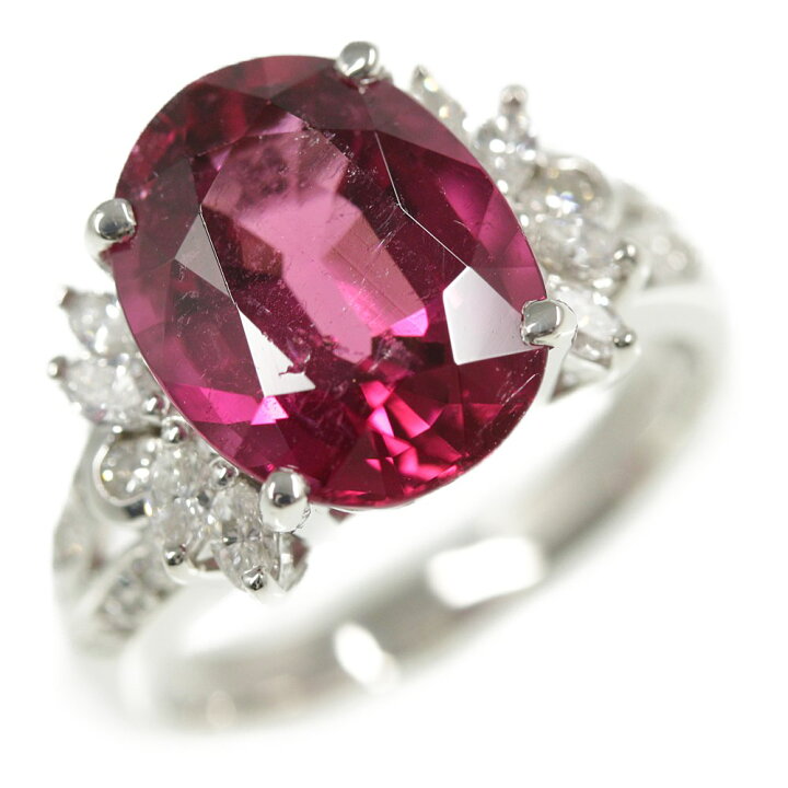 楽天市場】レッドトルマリン・ルベライト・ダイヤモンドリング・指輪  
