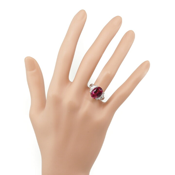 楽天市場】レッドトルマリン・ルベライト・ダイヤモンドリング・指輪  