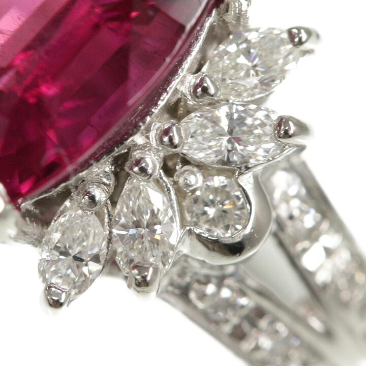 楽天市場】レッドトルマリン・ルベライト・ダイヤモンドリング・指輪  