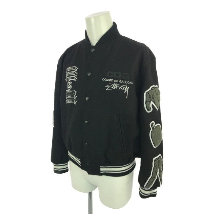 楽天市場】ステューシー ×cdg varsity jacket・20SS・COMME des 