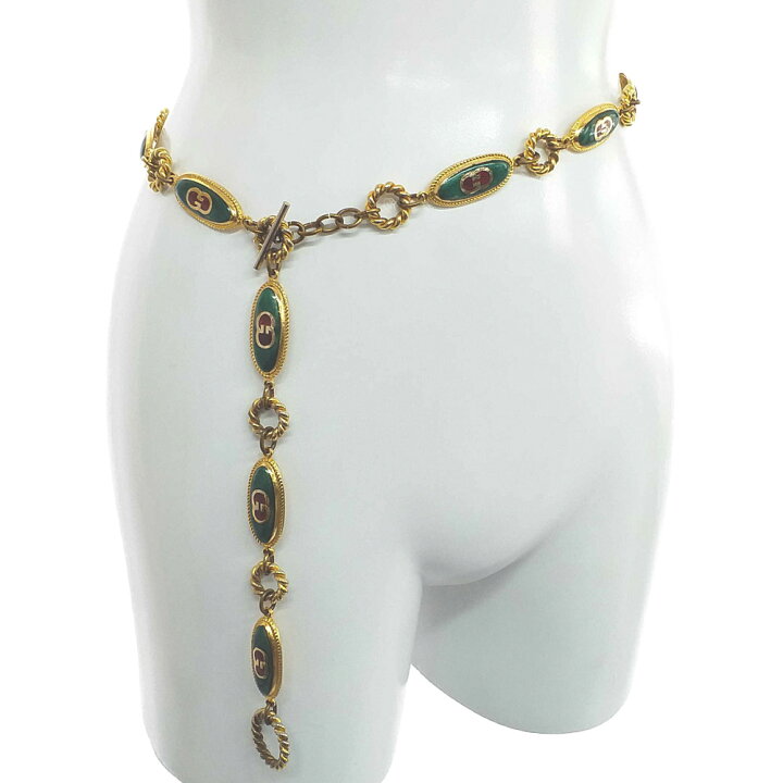 楽天市場】グッチ ヴィンテージ・オールドグッチ・インターロッキングG  