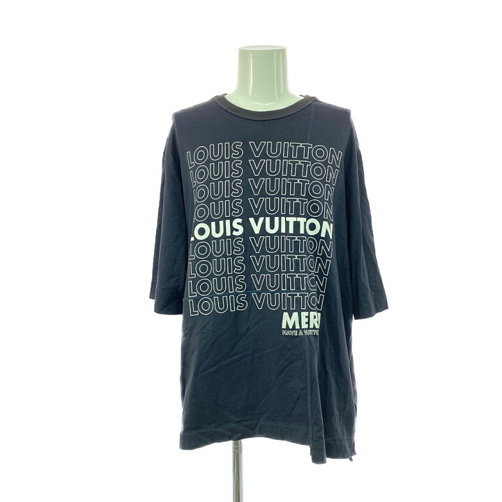 楽天市場】ルイヴィトン Printed Patchwork Oversize Tee・半袖・18AW  
