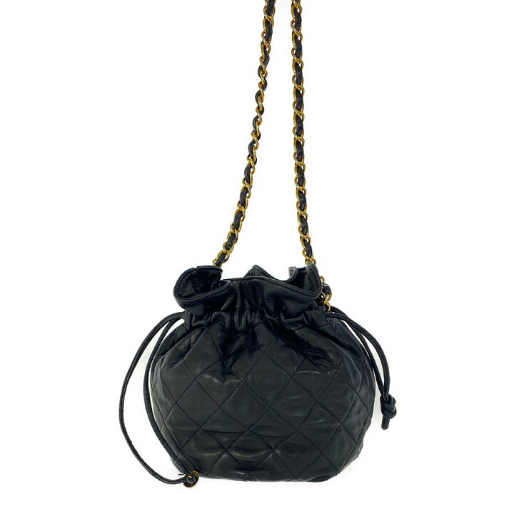 楽天市場】シャネル マトラッセ巾着チェーンショルダーバッグ  