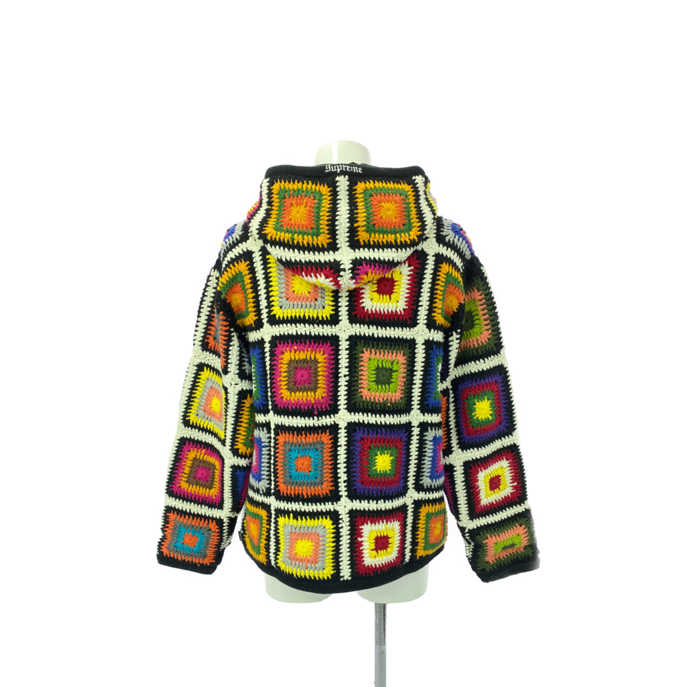 楽天市場】シュプリーム Crochet Hooded Zip Up Sweater・クロケット