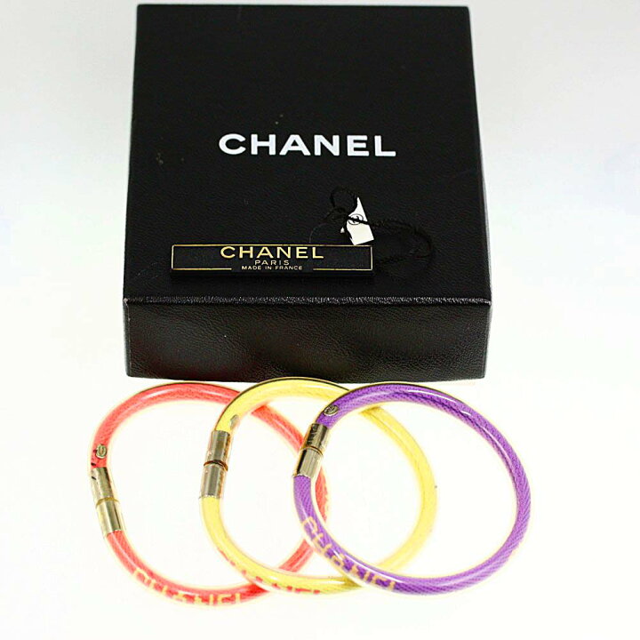 楽天市場】シャネル ロゴチューブ ブレスレット バングル/A14517  