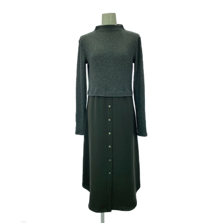 楽天市場】セオリー Sweater Rib Knit 2 LS Combo Dress・モックネック  