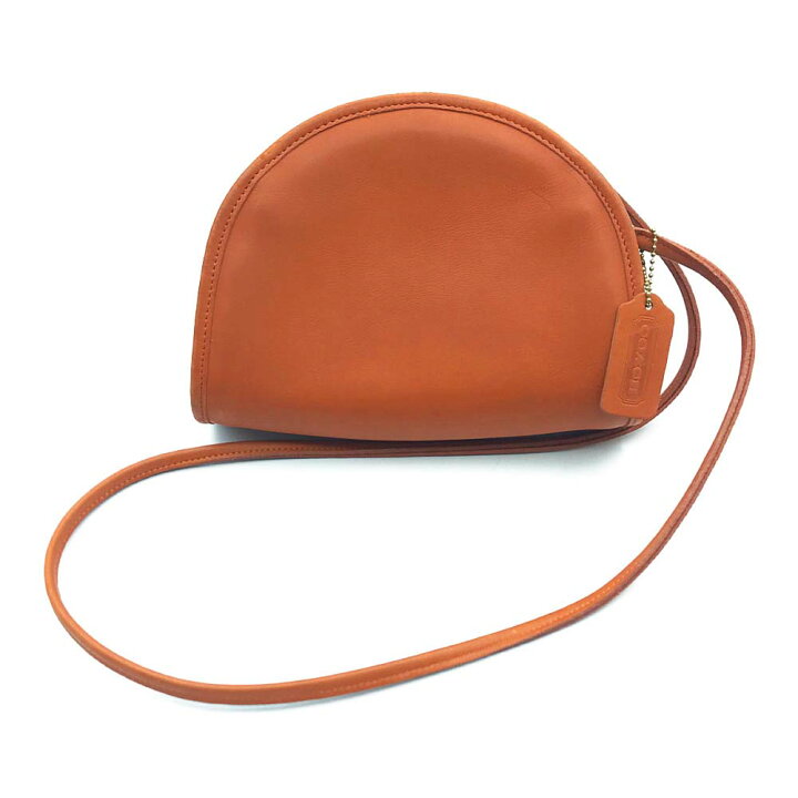 楽天市場】オールドコーチ ハーフムーンショルダーバッグ/327/キャメル  