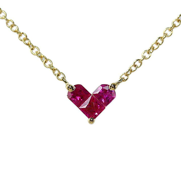 楽天市場】スタージュエリー ミステリアスハート 3Pルビーネックレス  