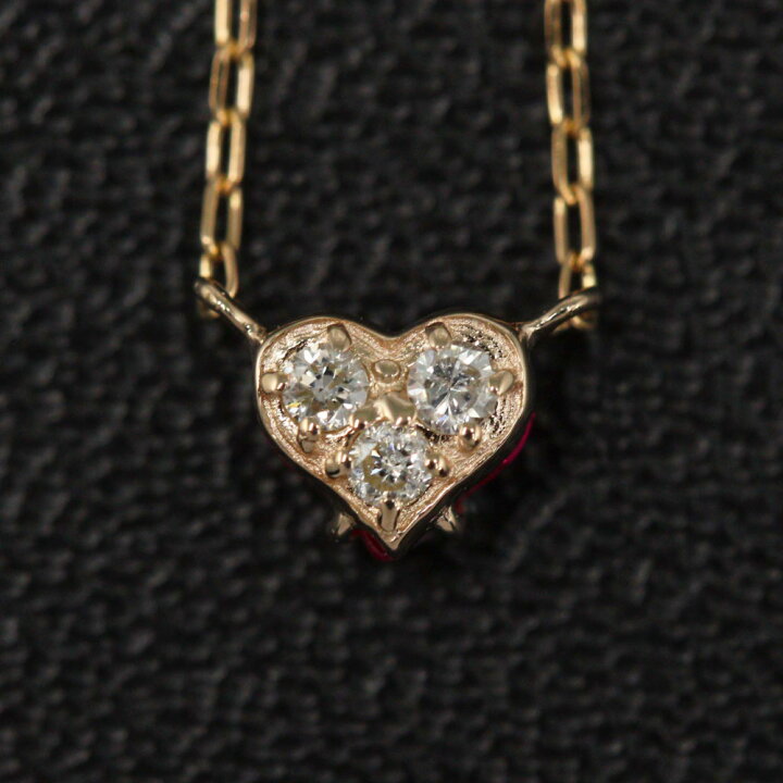 楽天市場】サマンサティアラ リバーシブル ハート ルビー ダイヤモンド  