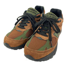 ニューバランス AIME LEON DORE/エメレオンドレ CLASSICS TRADITIONNELS・ローカットスニーカー靴/MR993LD/25.0cm/ブラウン/カーキ/New Balance【♂】【S】【メンズ】/b220227★■428286【中古】