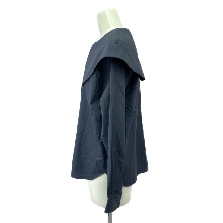 楽天市場】ドゥロワー コットンビックカラー比翼・シャツ・ブラウス  