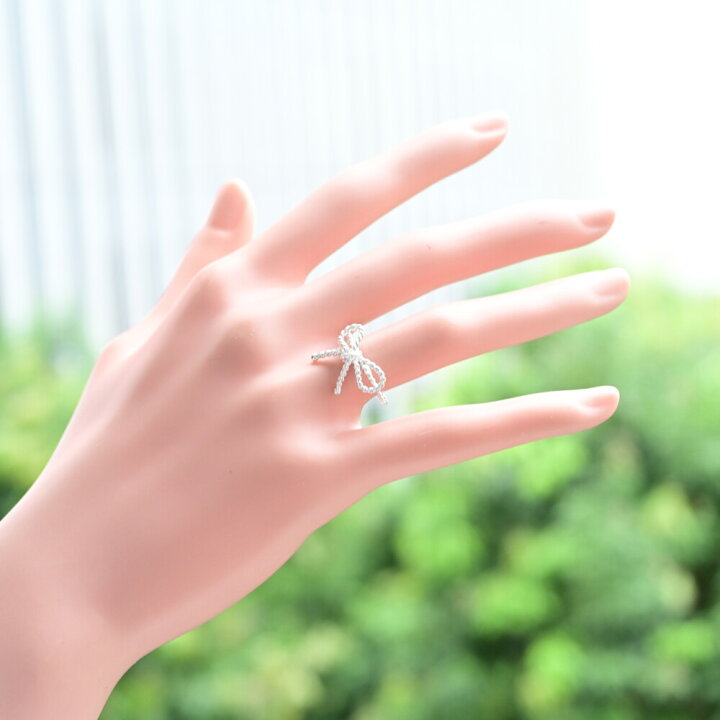 楽天市場】TIFFANY ＆ Co. ティファニー ツイスト リボン リング 指輪  