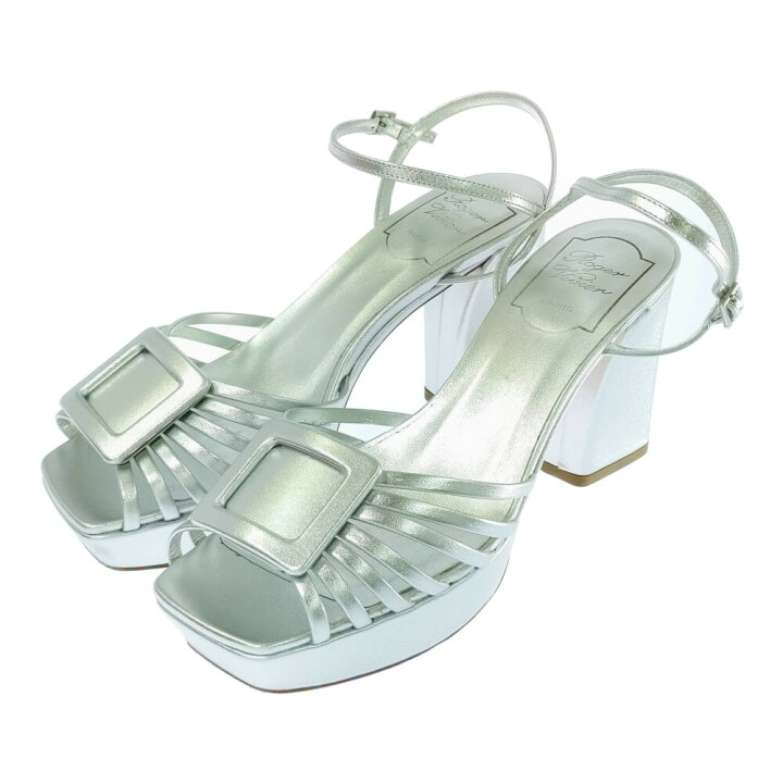 楽天市場】Roger Vivier ロジェヴィヴィエ ストラップ サンダル靴/36  