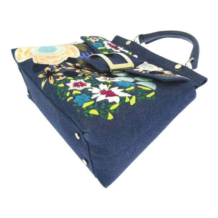 楽天市場】Roger Vivier ロジェヴィヴィエ デニム フラワー刺繍 2WAY  