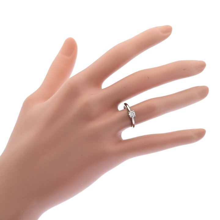 楽天市場】0.3ct/Cartier カルティエ ソリテール1895 1P ダイヤモンド  