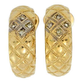 Christian Dior クリスチャンディオール ゴールド・コスチュームジュエリーイヤリング/合金/メッキ-18.9g/ゴールド/ヴィンテージ【♀】【B】【レディース】/h250521★■557914【中古】
