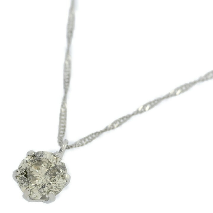 楽天市場】0.5ct/シンプルライン・ダイヤモンド ネックレス 