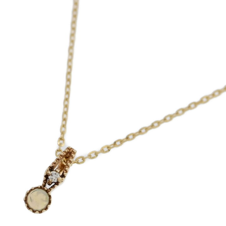 楽天市場】0.05ct/agete アガット ホワイト・オパール ダイヤモンド 