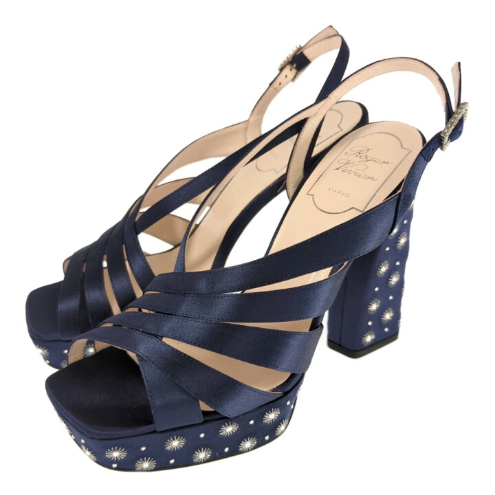 楽天市場】Roger Vivier ロジェヴィヴィエ シルク ラインストーン 