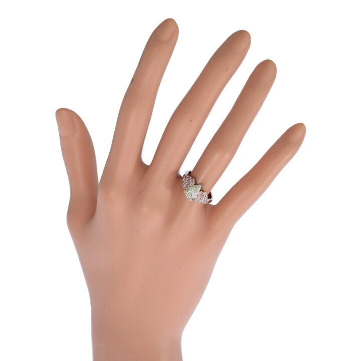 楽天市場】1.05ct/FD:0.43ct/サイドピンクダイヤモンド・ダイヤモンド 