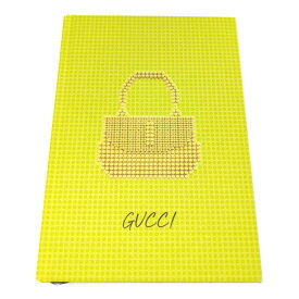 GUCCI グッチ ノベルティ・ノート/ノベルティ文房具/イエロー系/ステーショナリー【A】【メンズ・レディース】/b250709★■583976【中古】