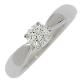 0.28ct/TIFFANY＆Co. ティファニー ハーモニー 1P・ダイヤモンド リング・指輪/Pt950-3.5g/8号/#48/プラチナ/結婚指輪/記念日【♀】【N】【レディース】/h250715★■583871【中古】