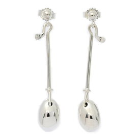 Georg Jensen ジョージジェンセン 音符モチーフ デュウ ドロップ スウィング ピアス/Sv925-3.8g/シルバー/プレゼント/記念日【♀】【S】【レディース】/h250717★■583181【中古】