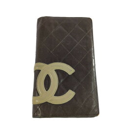 CHANEL シャネル カンボンライン・長財布/ブラウン/翌日配送可【♀】【C】【レディース】/b250827★■588674【中古】