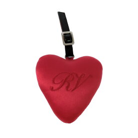 Roger Vivier ロジェヴィヴィエ ハートクッション・バッグチャームバッグアクセサリー/レッド/翌日配送可【♀】【S】【レディース】/b250827★■588856【中古】