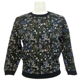 VALENTINO ヴァレンティノ 花柄 ニット・セータートップス/KB3KC11R2EV/M/170/92A/ブラック/翌日配送可【♀】【B】【レディース】/b250901★■589057【中古】