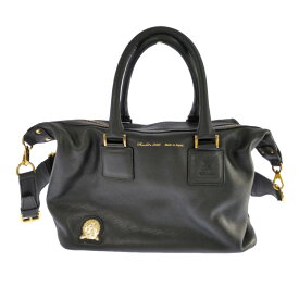 A.D.M.J.(Accesoires De Mademoiselle) エーディーエムジェイ 2WAYショルダーバッグ/ブラック/翌日配送可【♀】【A】【レディース】/b250909★■590257【中古】