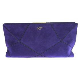 Roger Vivier ロジェヴィヴィエ スエード クラッチバッグ/パープル/翌日配送可【♀】【A】【レディース】/b250930★■592152【中古】