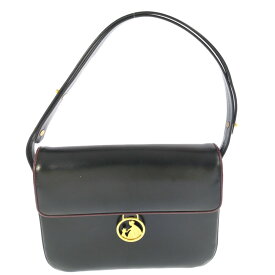 LANVIN ランバン ショルダーバッグ/ブラック/翌日配送可【♀】【B】【レディース】/b251008★■593086【中古】