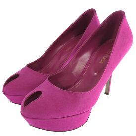 sergio rossi セルジオロッシ スエード ヒール パンプス靴/36 1/2/ピンク/翌日配送可【♀】【B】【レディース】/b251015★■593713【中古】