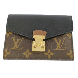 LOUIS VUITTON ルイヴィトン モノグラム・ポルトフォイユパラス・2つ折り財布/M67479/ブラウン×ブラック/翌日配送可【♀】【S】【レディース】/b251024★■594498【中古】
