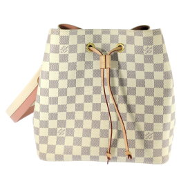 LOUIS VUITTON ルイヴィトン ダミエ・アズール・ネオノエ・ドローストリング ショルダーバッグ/N40152/ローズ/翌日配送可【♀】【A】【レディース】/b251024★■594650【中古】